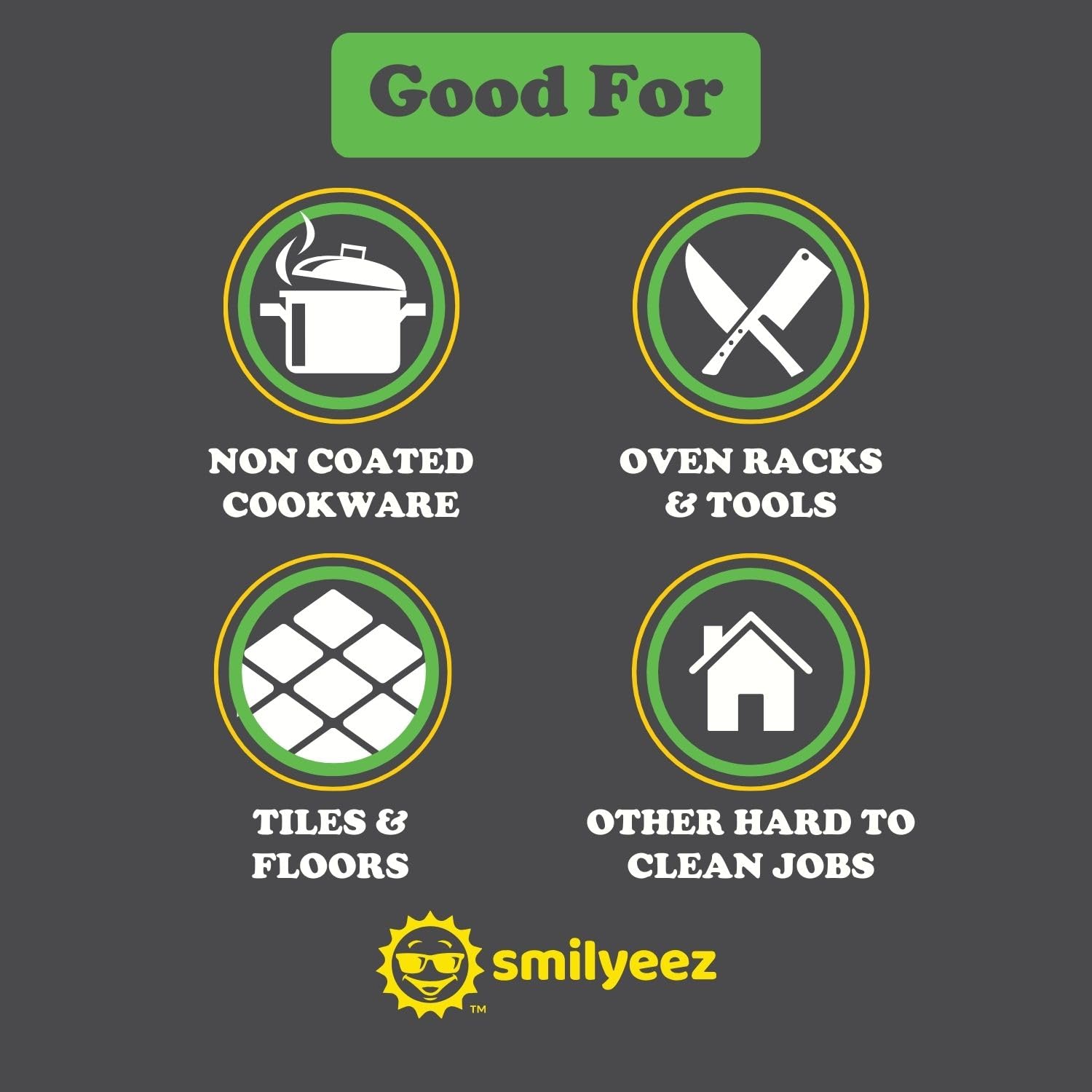 Smilyeez Heavy Duty Refill for Scrub Daddy Dish Daddy Cleans