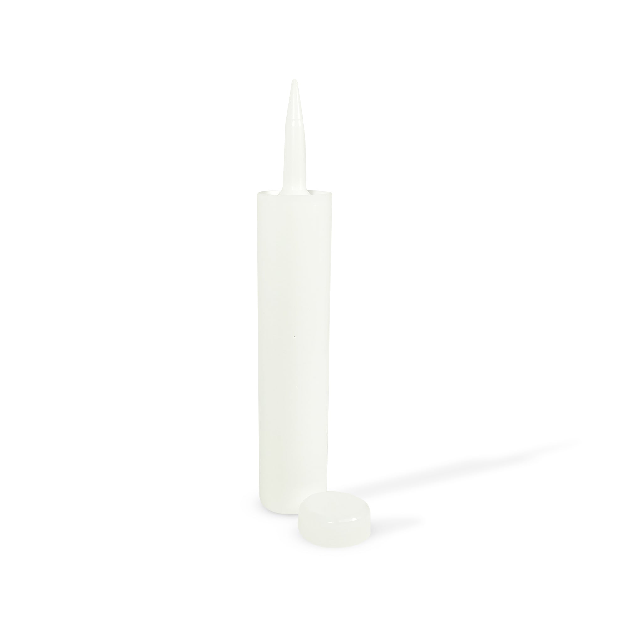 1 Pallet of 300 ml / 10 oz caulk tubes with non removable nozzles with plungers (3,456 per pallet) Shipping additional