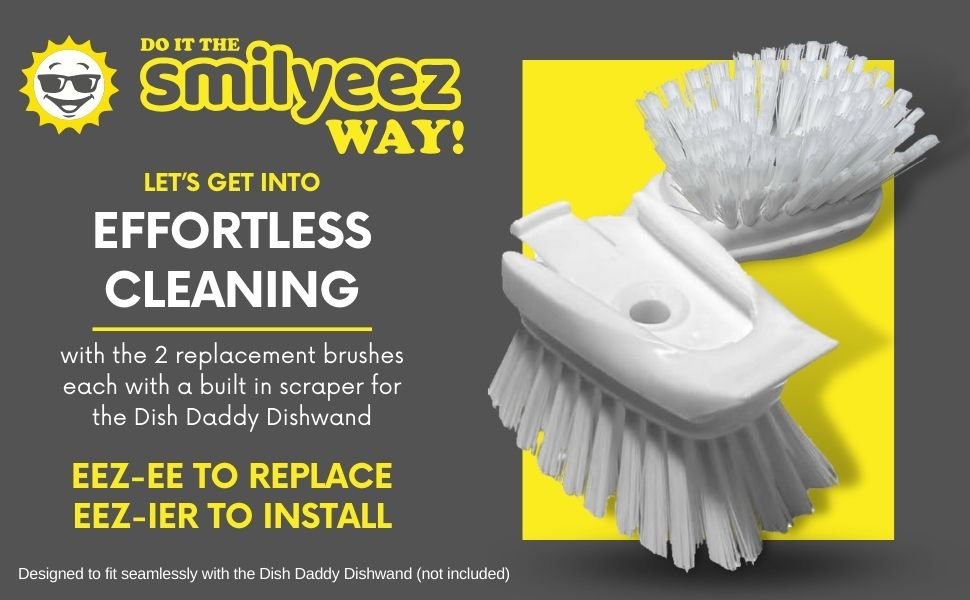 Scrub Daddy Dish Daddy Brush Refills by Smilyeez 7