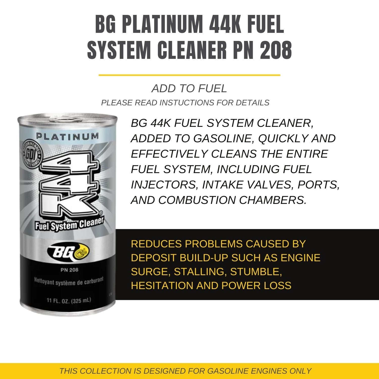 BG  Advanced Formula MOA PN 115 EPR PN 109 44K Platinum PN 208 With a Pocket Screwdriver