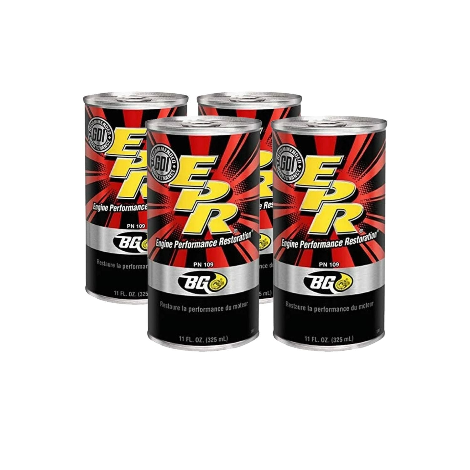 4 cans of BG Engine Performance Restoration 109