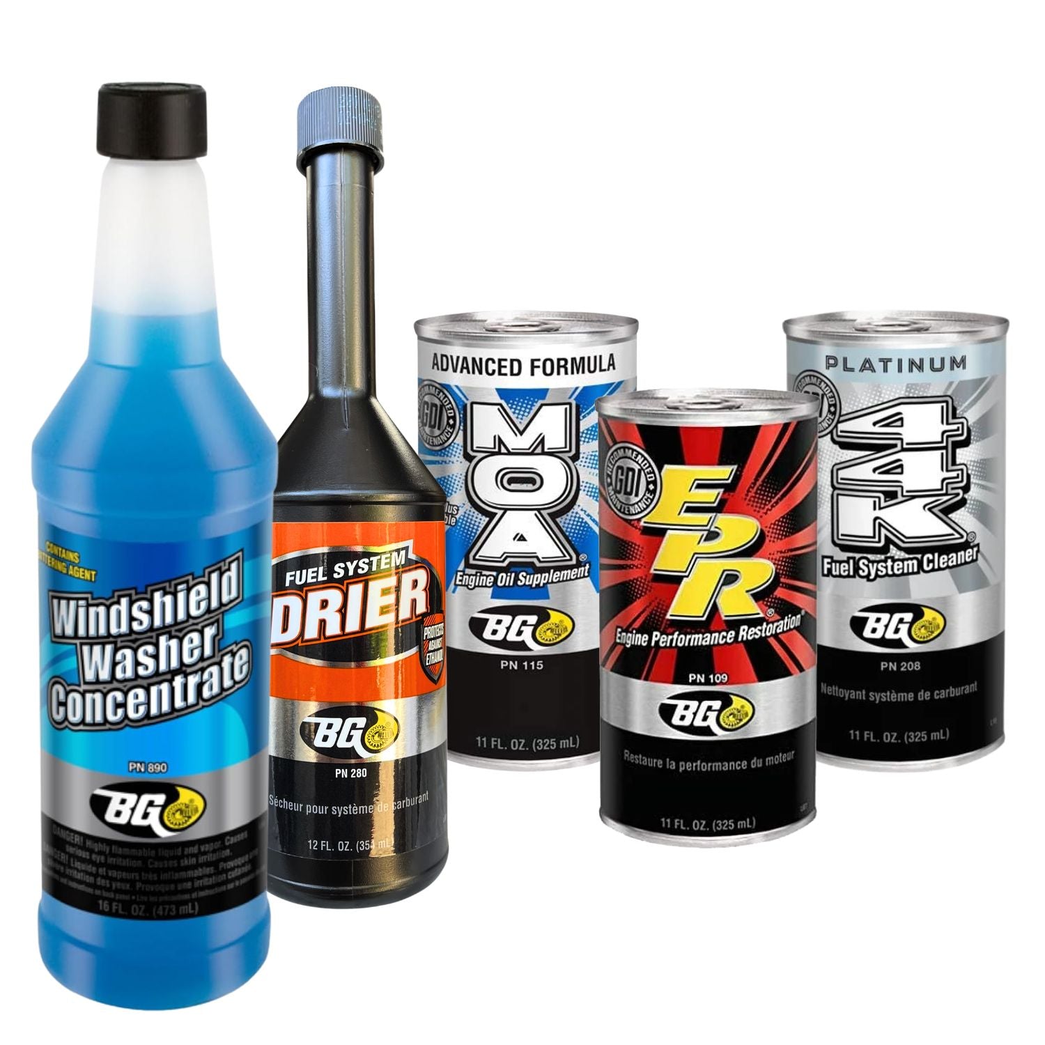 BG Engine Performance Restoration Kit with Windshield Washer