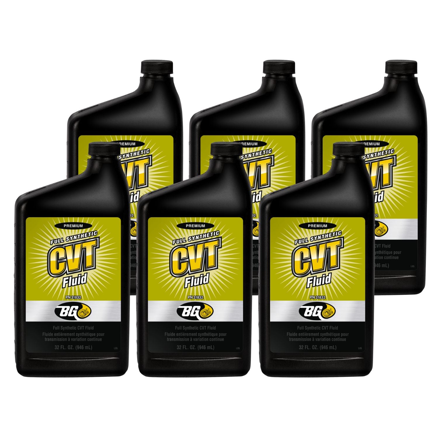 BG CVT Transmission Fluid 6 Bottles