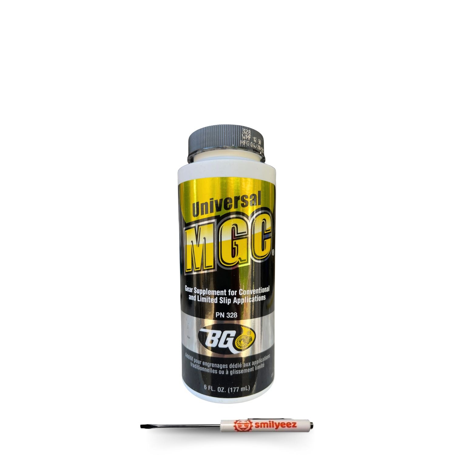 BG Universal MGC Multi Gear Supplement Concentrate PN 328 for Conventional & Limited Slip Differentials Pocket Screwdriver