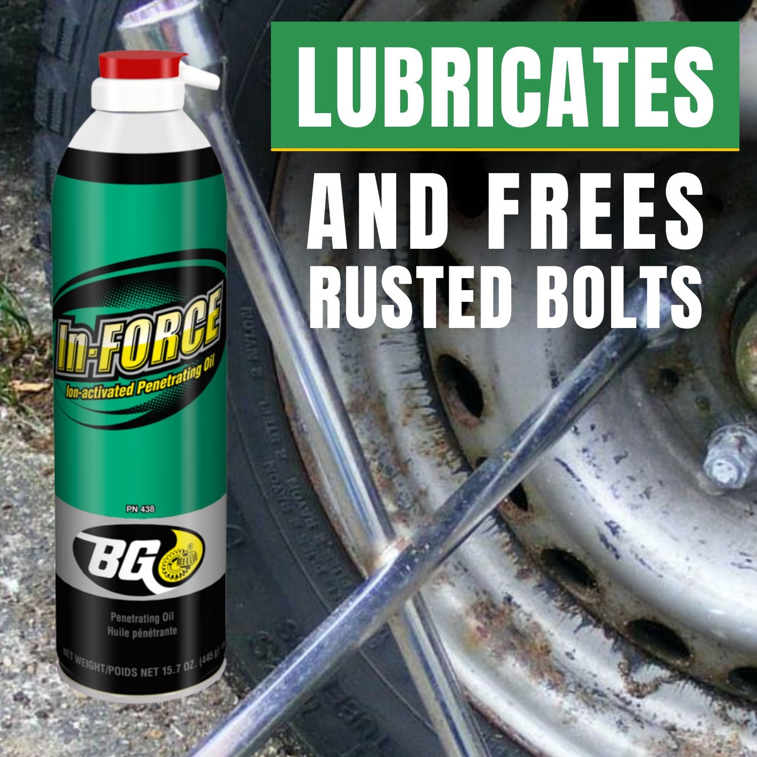BG In-Force PN 438  15.7 oz. Spray Can