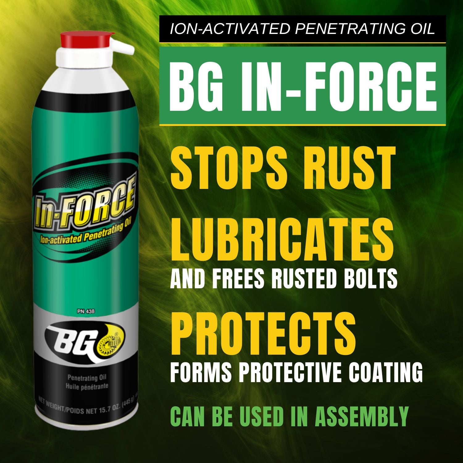 BG In-Force PN 438  15.7 oz. Spray Can
