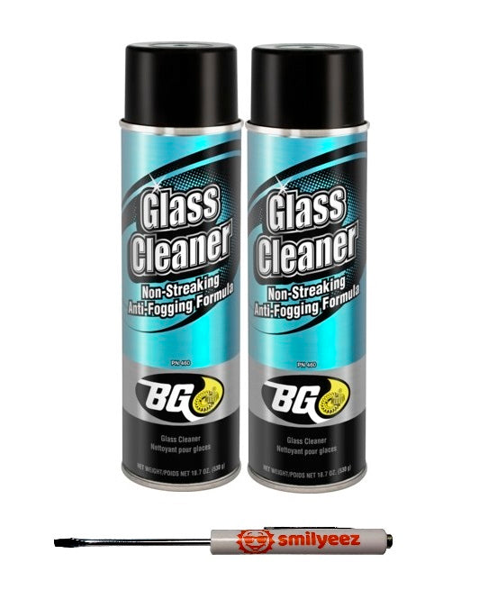 BG Glass Cleaner PN 460 18.7 oz Can With Pocket Screwdriver