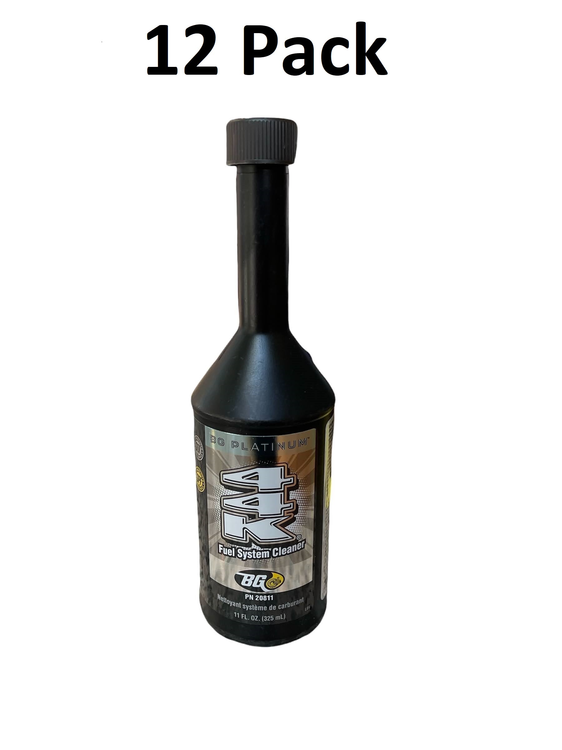BG Platinum 44K Fuel System Cleaner 11 oz. 12 Bottles