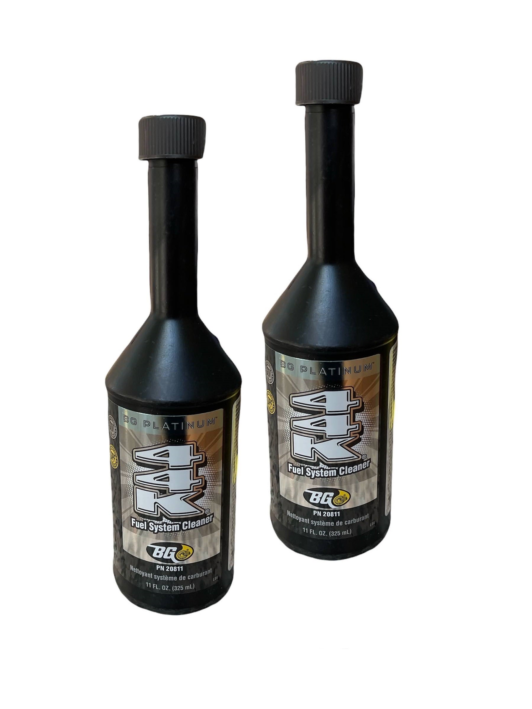 BG Platinum 44K Fuel System Cleaner 11 oz. 2 Bottles