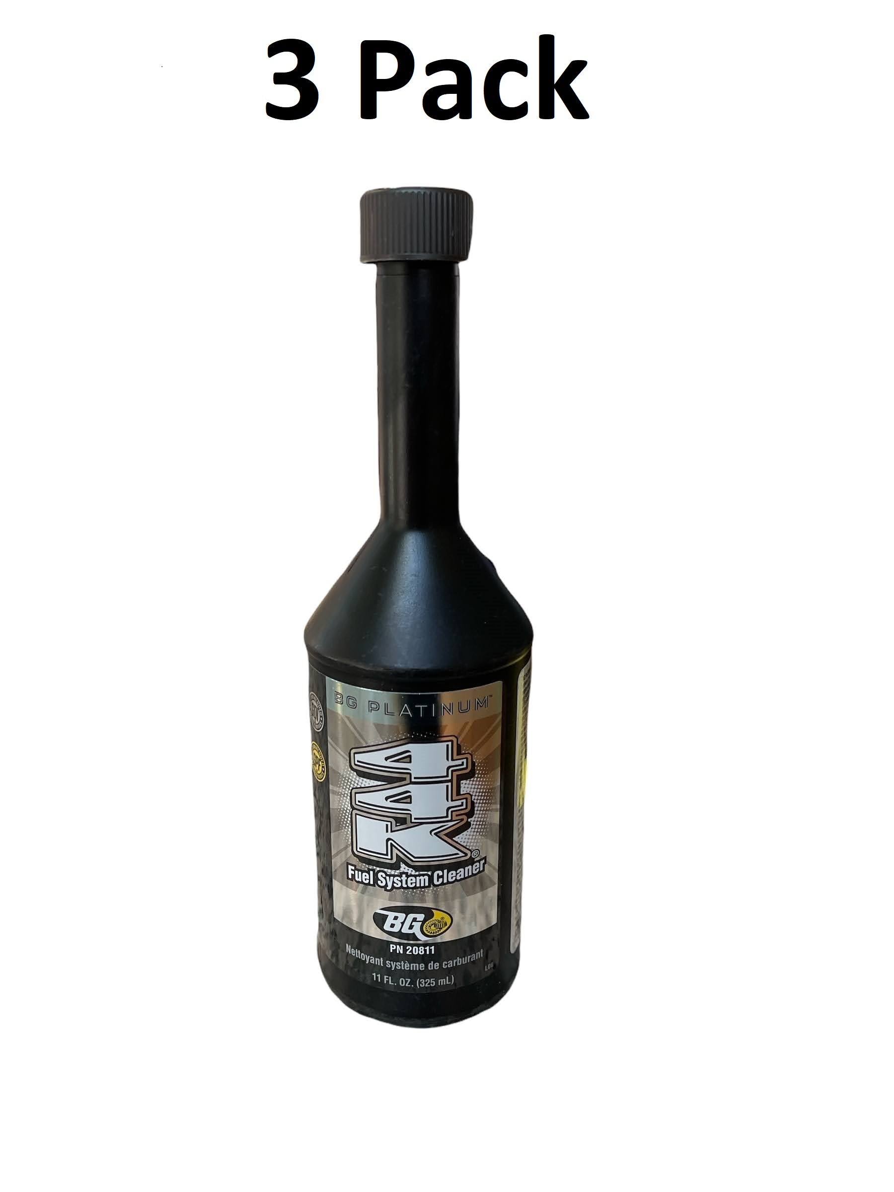 BG Platinum 44K Fuel System Cleaner 11 oz. 3 Bottles