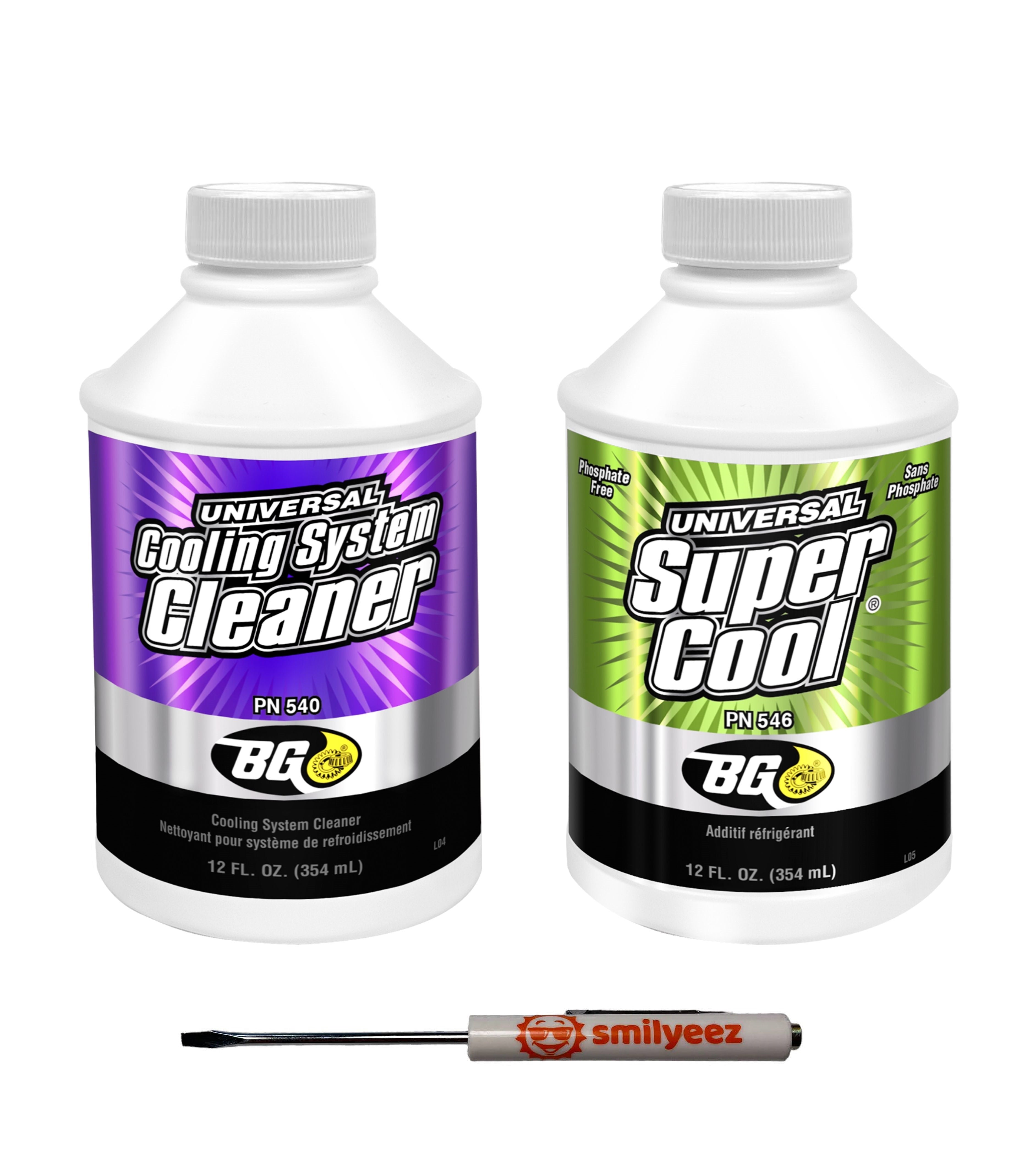 BG Products K5901 Cooling System Flush Coolant Service Kit