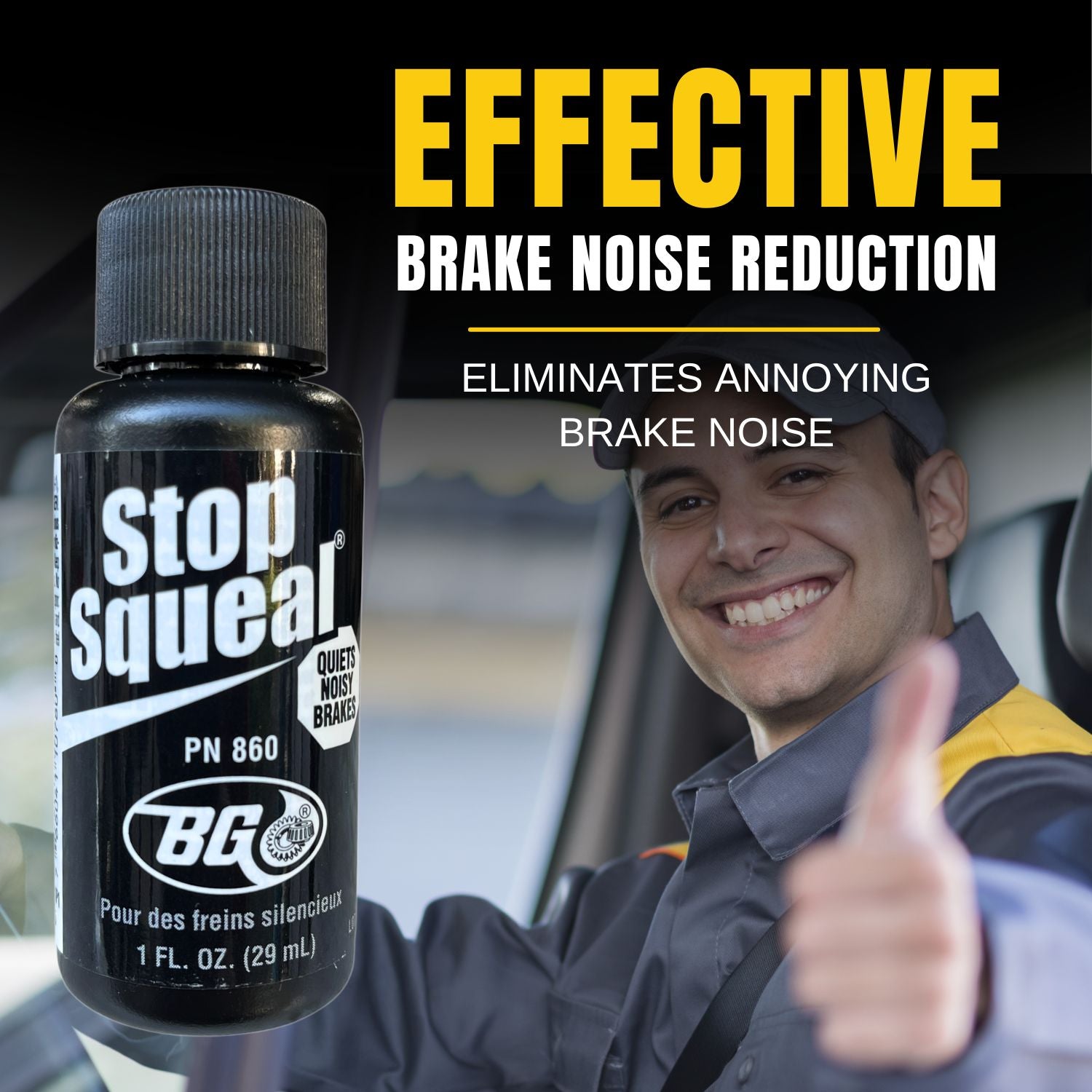 BG Stop Squeal - PN 860, Lifestyle