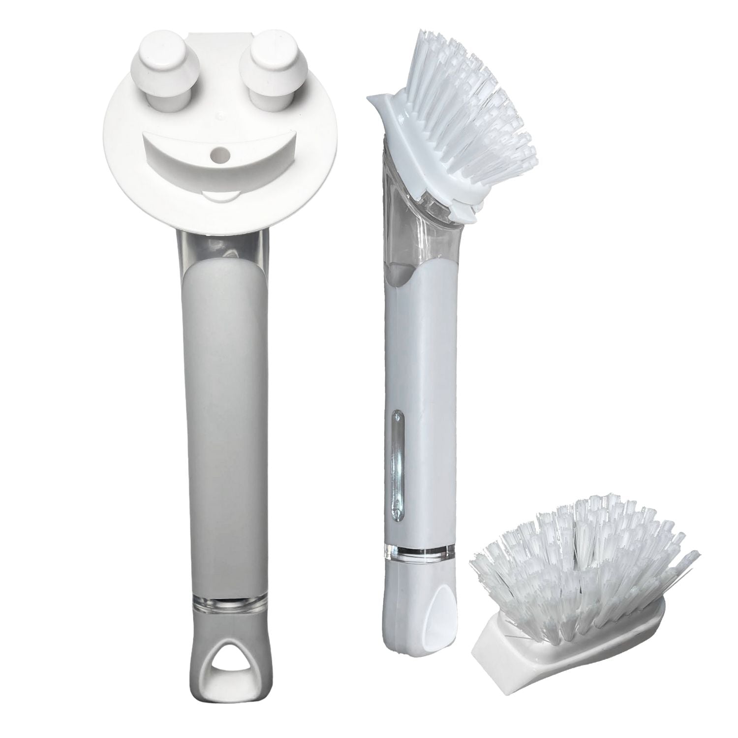 The Original Smiling Handle and Smilyeez Dishwand with 2 brushes