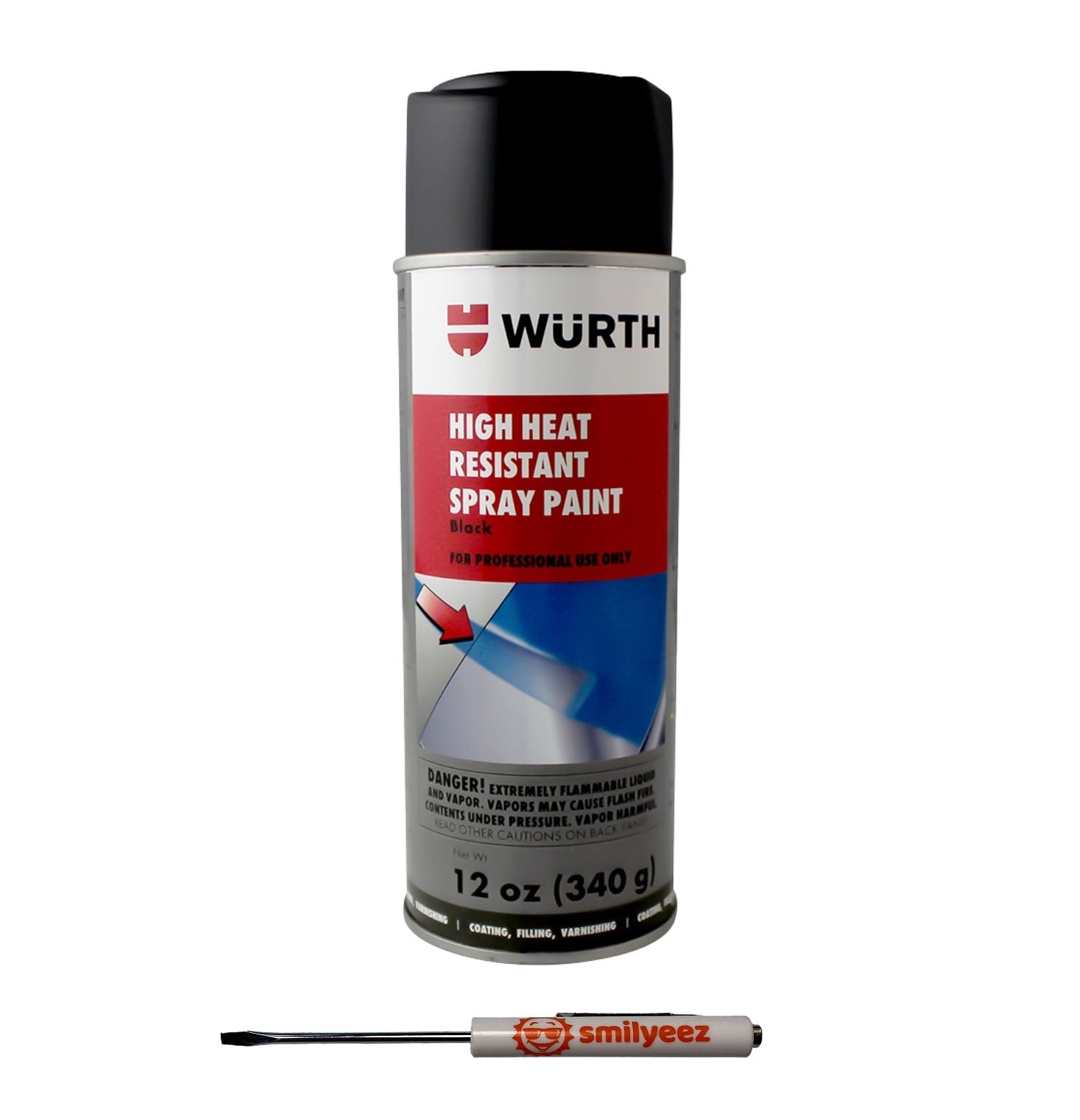 Wurth High Heat Black Paint