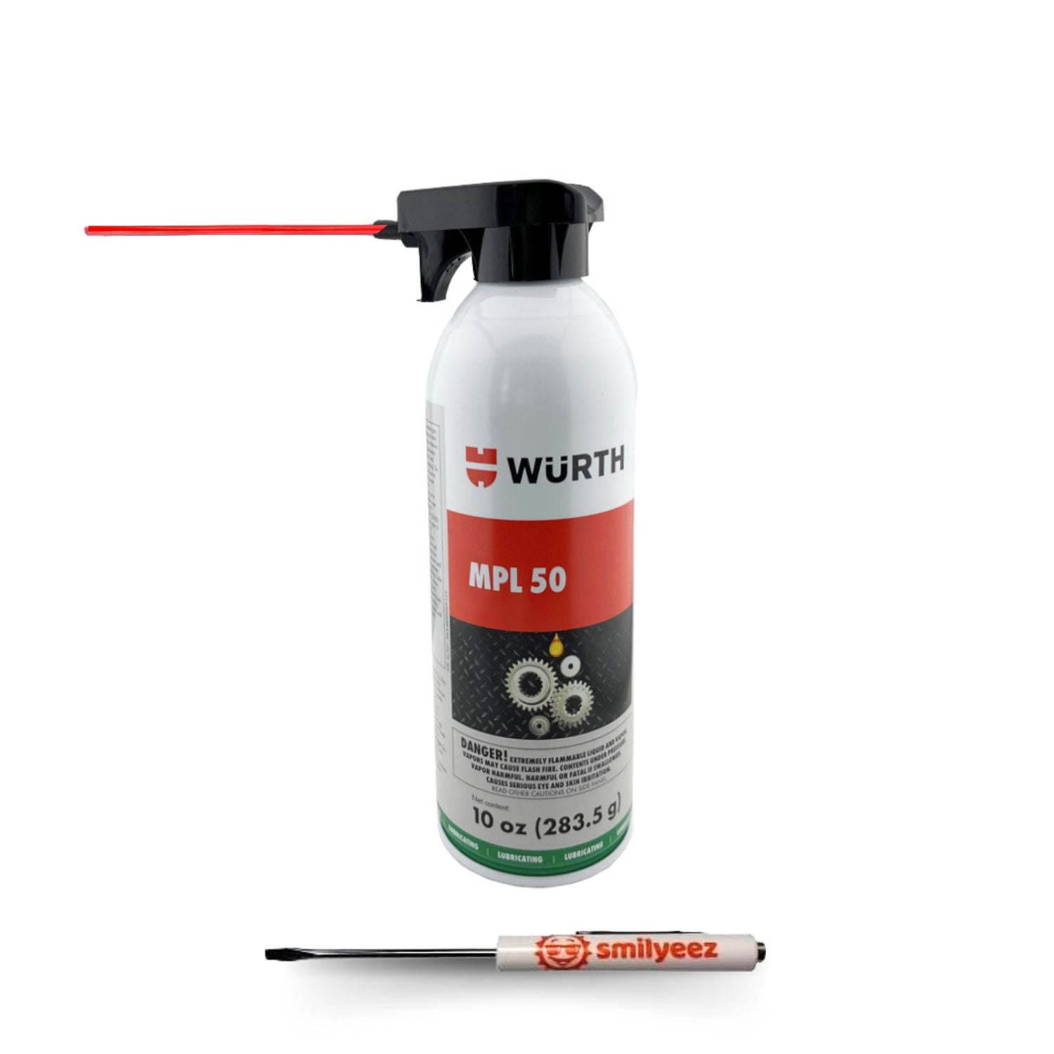 Wurth MPL 50 aerosol 10 oz. (1 Can) with Pocket Screwdriver