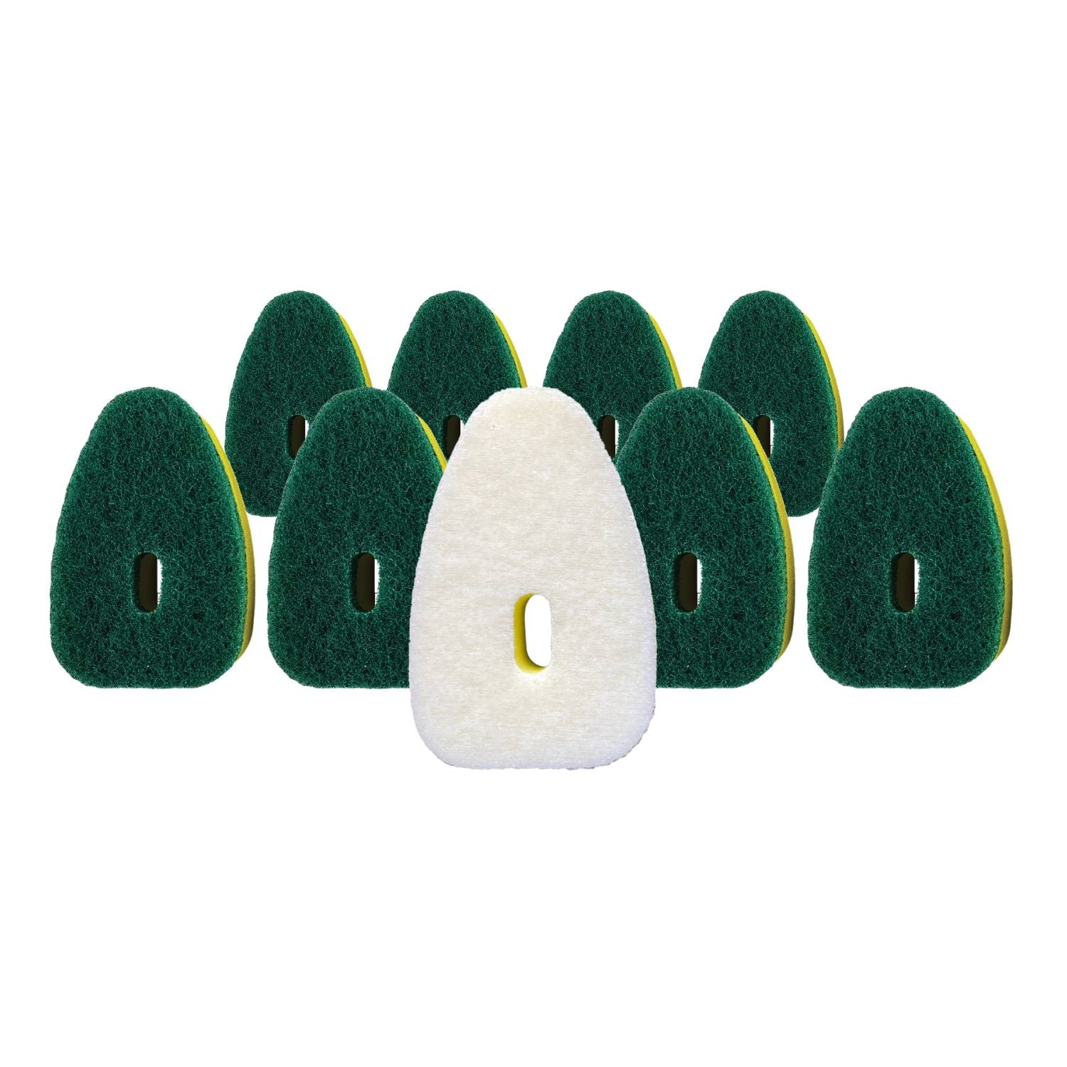 Smilyeez Heavy Duty Refill for use with Dish Daddy – (10 Pack) Dish Daddy® Refills – Sponge Replacement Head