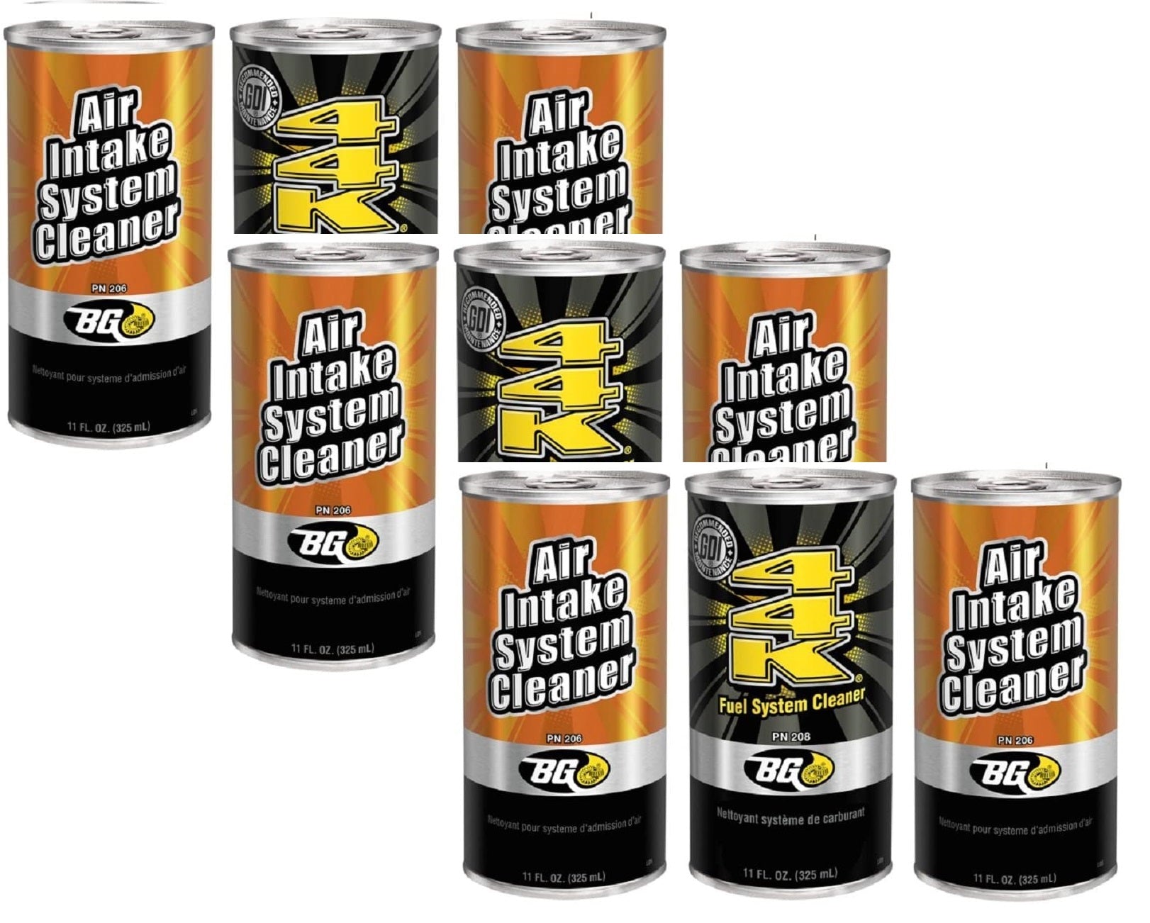 BG Fuel Induction Service Kit 2902 Intake and System Cleaner 44k