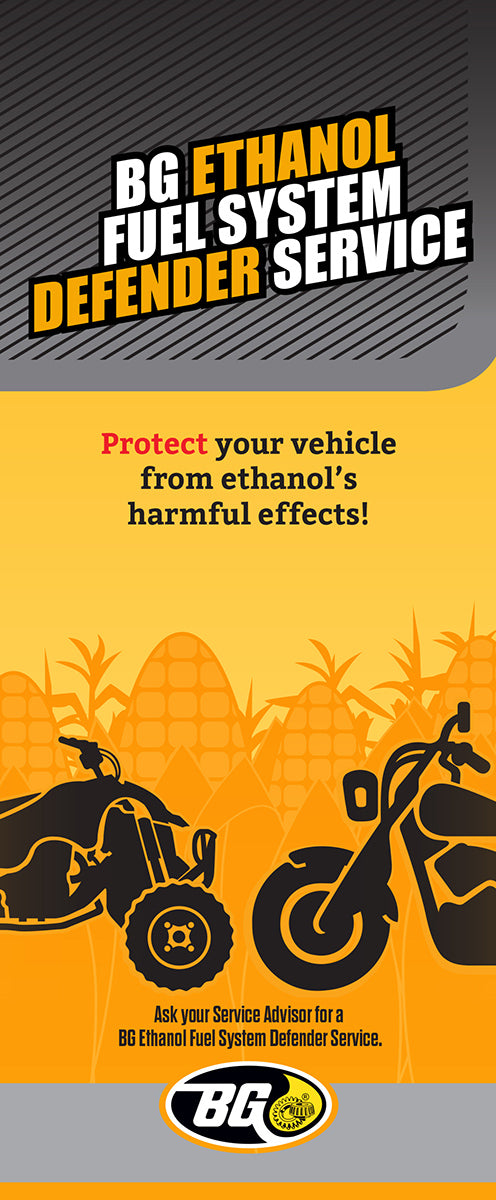 BG RF-7 Oil Treatment PN 107 & BG CF5 Fuel System Cleaner PN 203 With Smilyeez Pocket Screwdriver