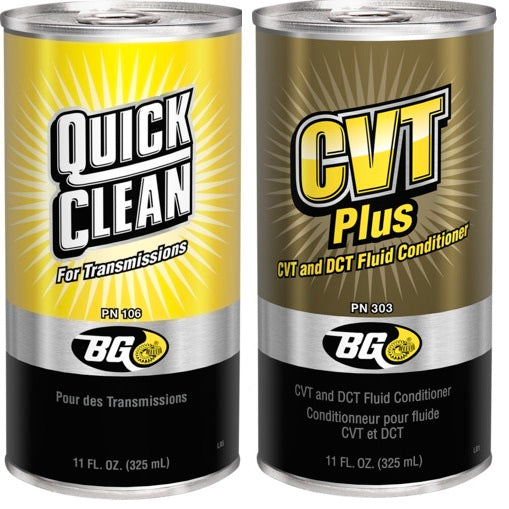 BG K6610 CVT Transmission Quick Clean Flush PN 106 & CVT DCT Plus Flui