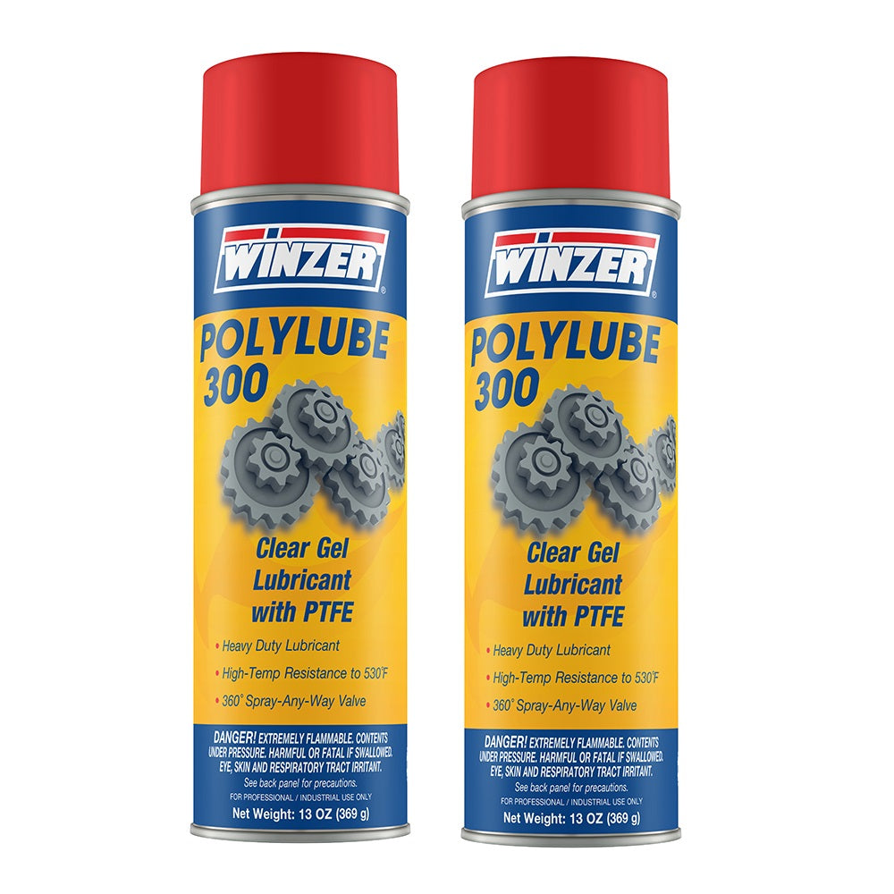 Winzer Polylube 300 Clear Gel Lubricant With PTFE - 13 oz