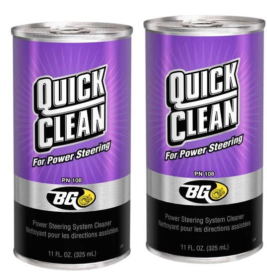 BG Quick Clean for Power Steering PN 108