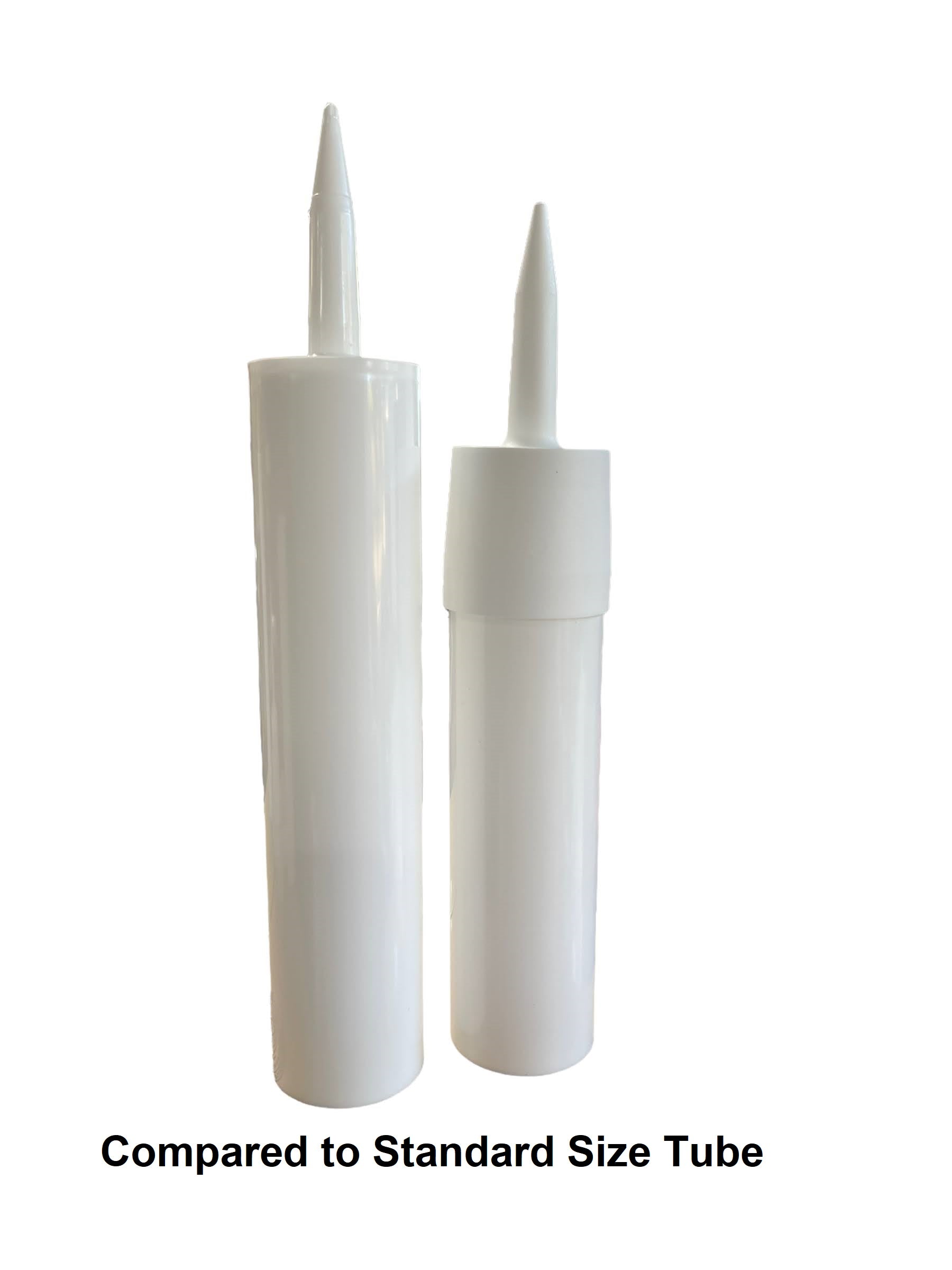 Reusable Empty Caulk Tube - REFILLABLE CAULKING Cartridge - 7 oz. - 3 Pack
