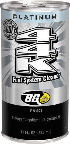 BG K1003 Fuel Injection & Combustion Chamber Cleaner PN 201 & BG Platinum 44K Fuel System Cleaner PN 208 With Pocket Screwdriver
