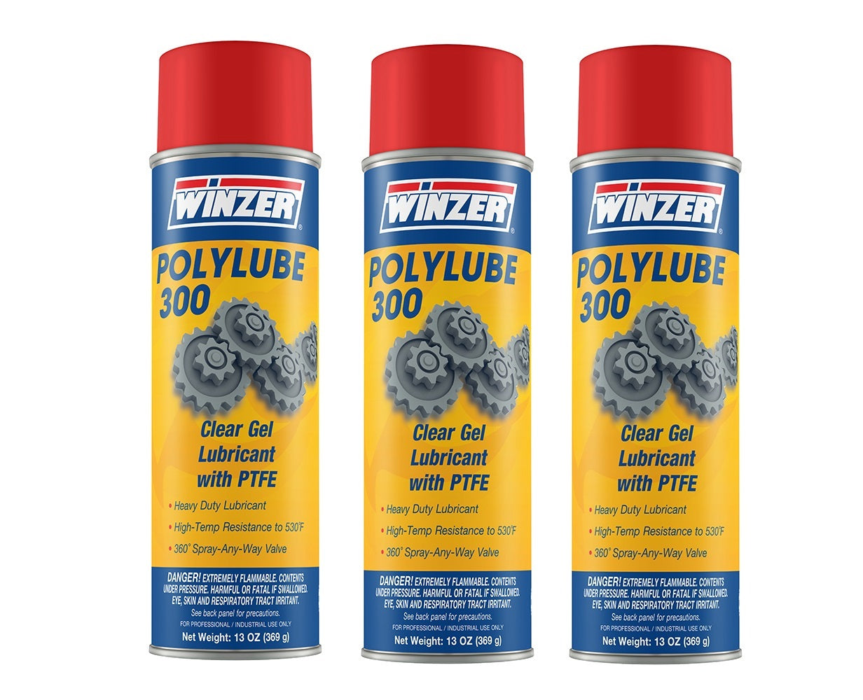 Winzer Polylube 300 Clear Gel Lubricant With PTFE - 13 oz