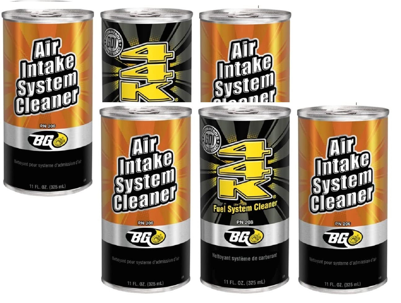 BG Fuel Induction Service Kit 2902 Intake and System Cleaner 44k