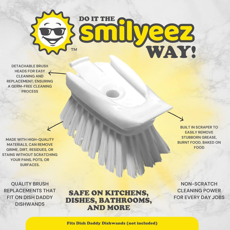 Smilyeez smilyeez smilying sponge handle and dishwand bundle