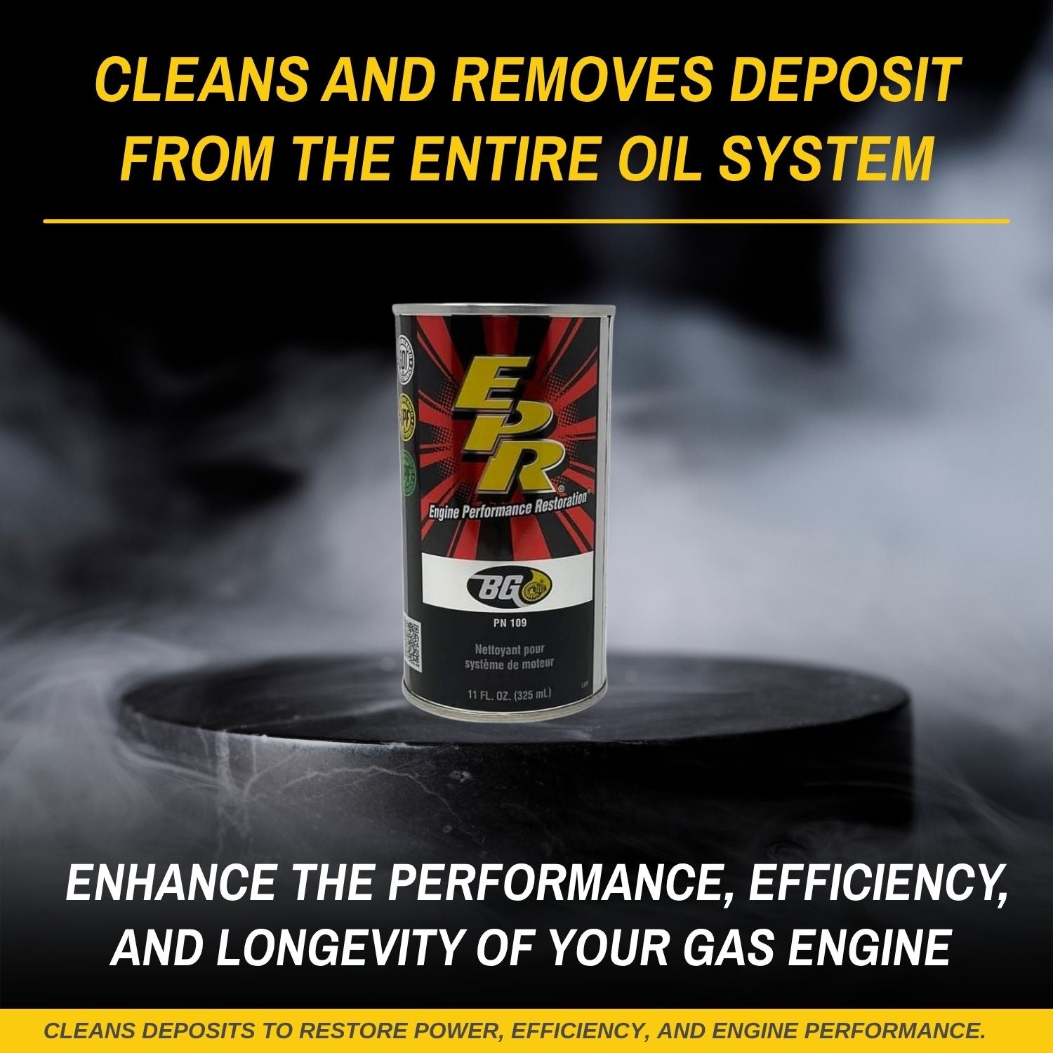 BG EPR Compression Engine Performance Restoration (11 oz can) with Pocket Screwdriver