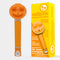 The Original Smiling Sponge Handle Soap Dispensing Handle by Smilyeez - Dishwand for Scrub Daddy Sponge (Orange) - Scrub Daddy Handle
