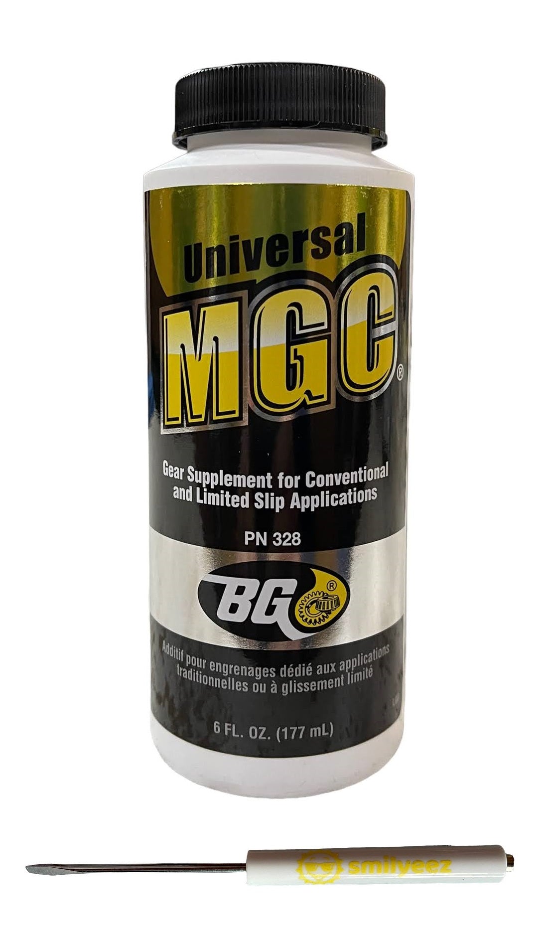 BG Universal MGC Multi Gear Supplement Concentrate PN 328 for Conventional & Limited Slip Differentials Pocket Screwdriver