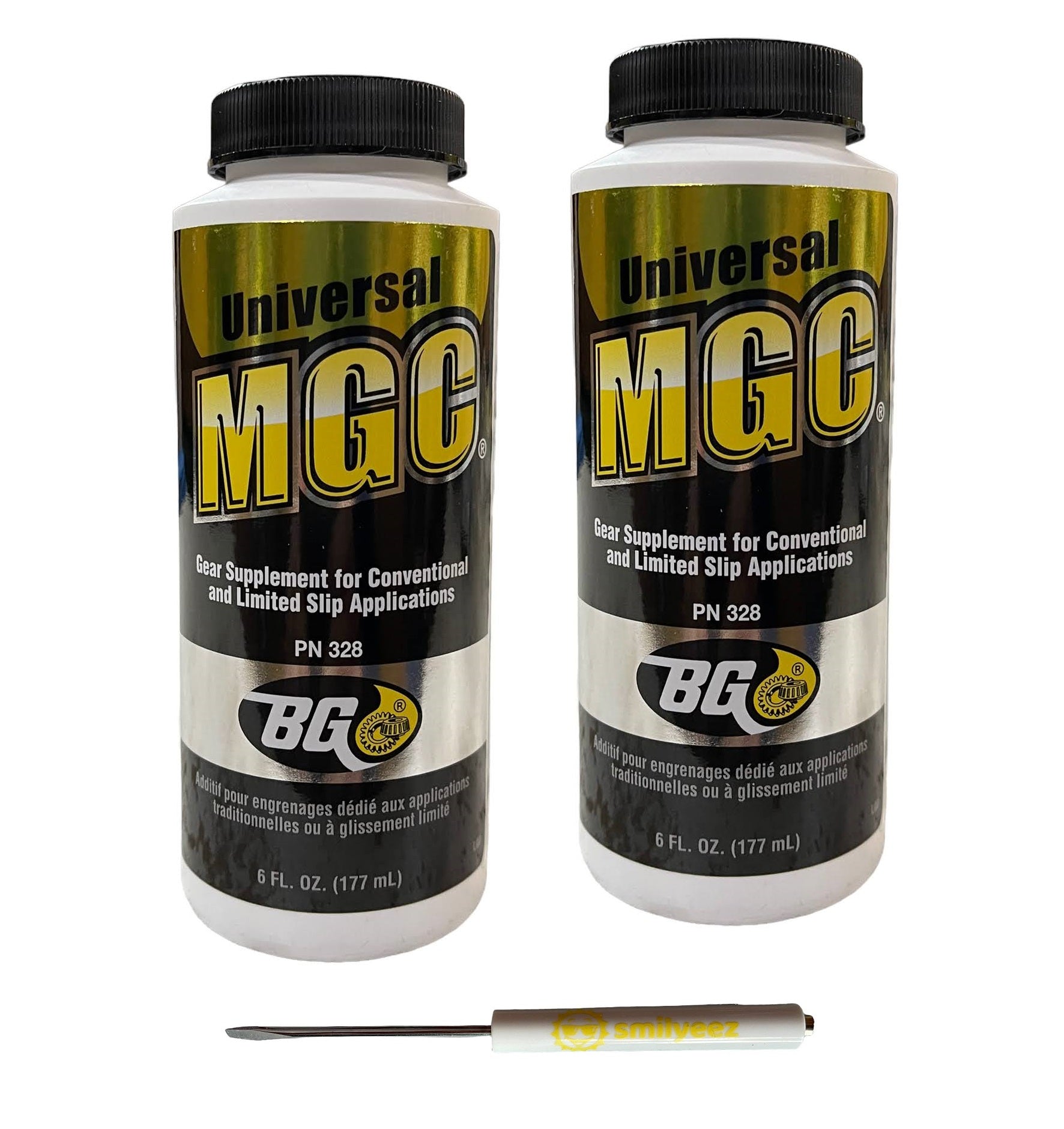 BG Universal MGC Multi Gear Supplement Concentrate PN 328 for Conventional & Limited Slip Differentials Pocket Screwdriver