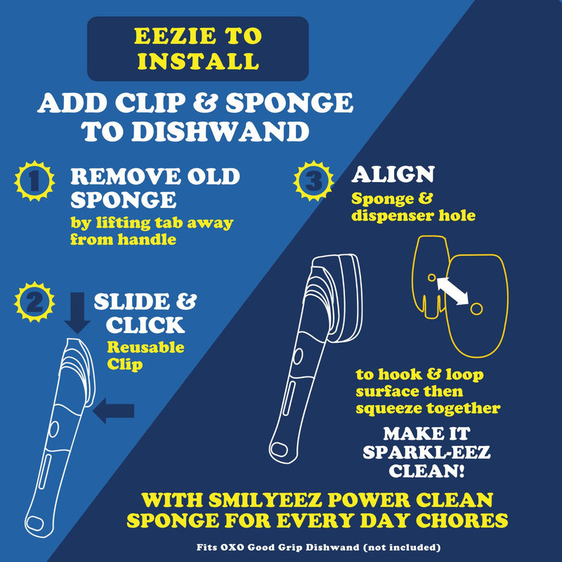 Sponge Refill for OXO Good Grip Dishwand 6 Pack 6