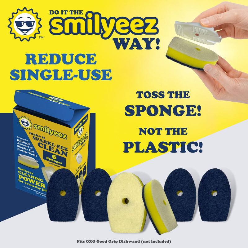 Sponge Refill for OXO Good Grip Dishwand 6 Pack 5