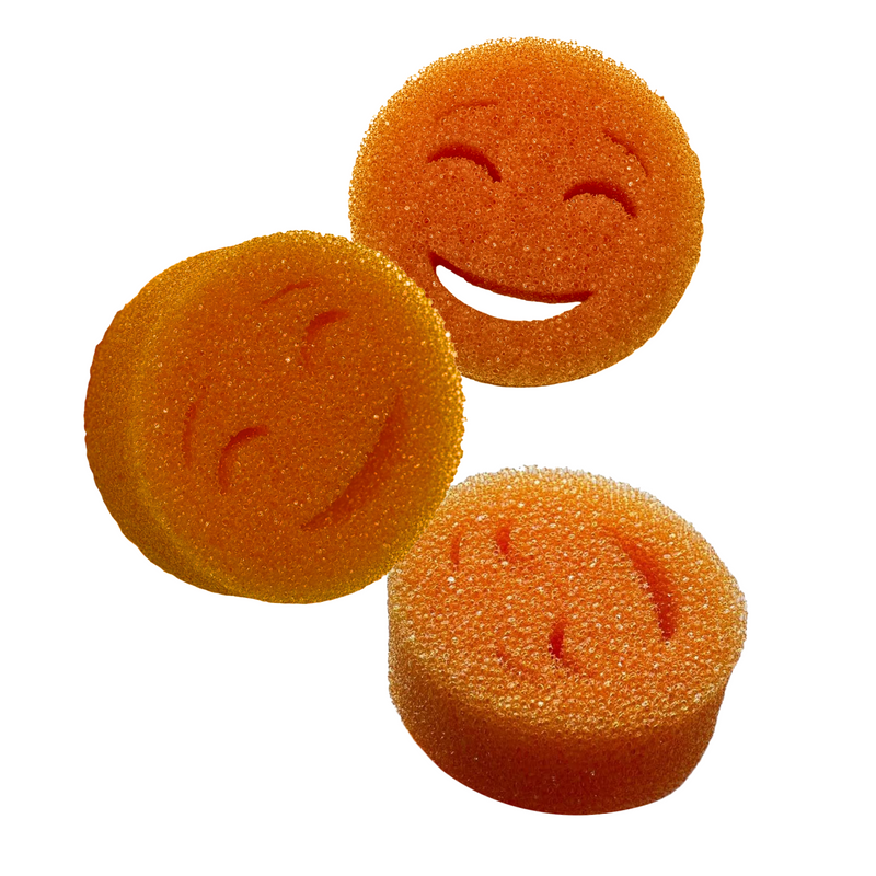 Scrub Moji Scrubbing Sponge (Set of 3)