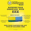 Smilyeez Blue Non-Scratch Sponge Refill for Scrub Daddy Dish Daddy – (10 Pack) Dish Daddy Refills – Sponge Replacement Head