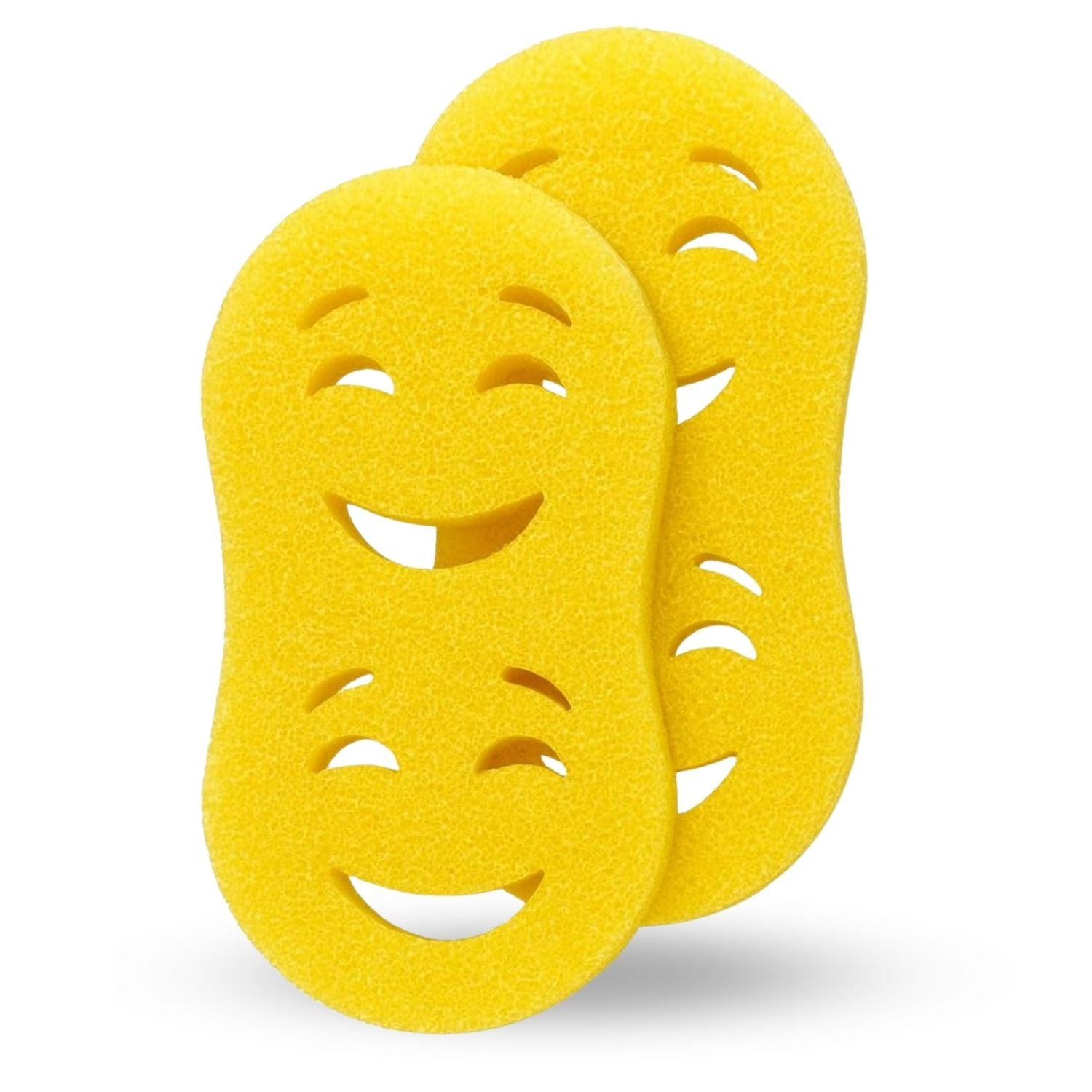 Smilyeez Double Size Scrub Moji Sponge 2-Pack