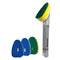 Smilyeez Dishwand Starter Kit with (1) Smilyeez Dishwand,  (4) Variety of Sponges and (1) Reusable Clip
