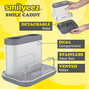 Smilyeez Caddy Kit, Sink Caddy, Smilyeez Smiling Dishwand, and Smilyeez Dishwand with 2 Scrub Brushes