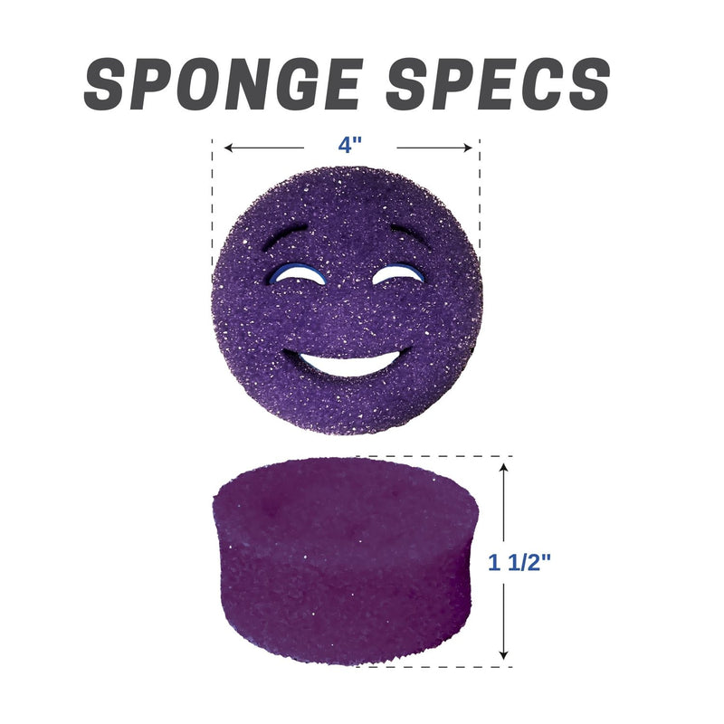 Scrub Moji Scrubbing Sponge (Set of 3)