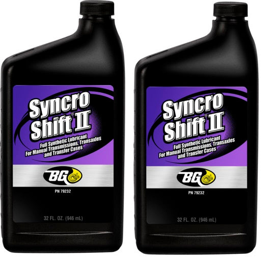 BG Syncro Shift II PN 792 Synthetic Gear Lubricant  2 bottles
