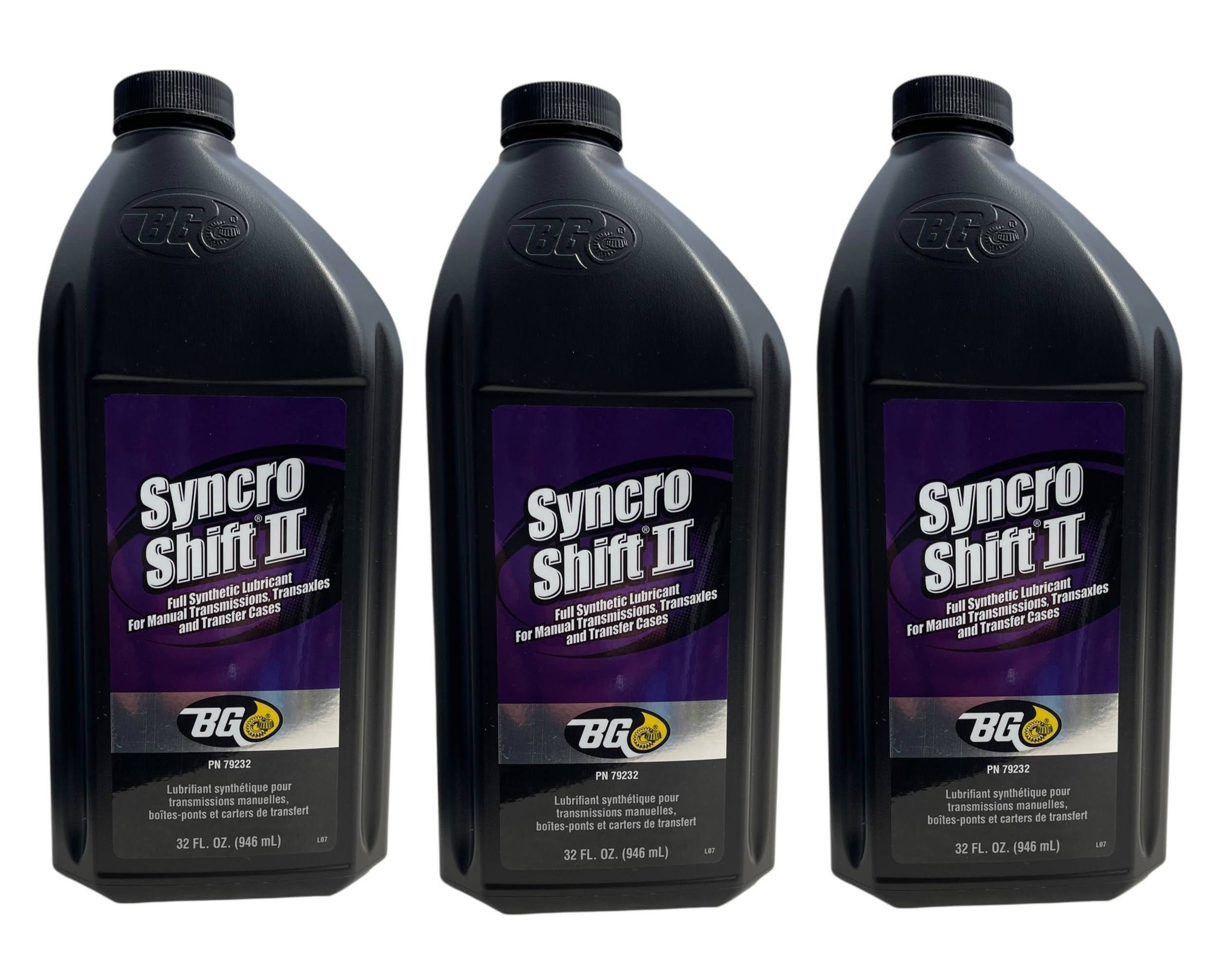 BG Syncro Shift II PN 792 Synthetic Gear Lubricant - Fluid for Manual