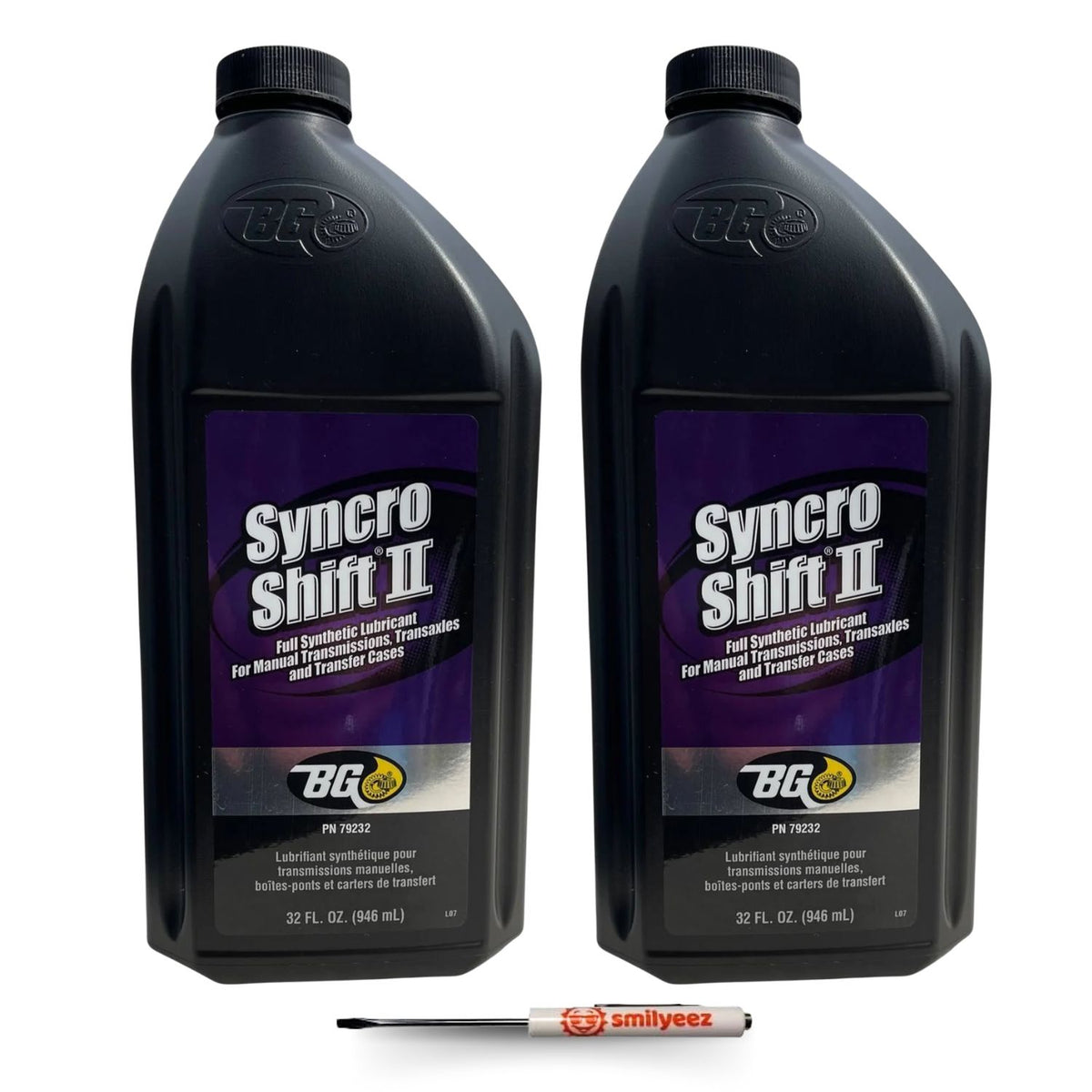 BG Syncro Shift II PN 792 Synthetic Gear Lubricant With Pocket Screwdriver