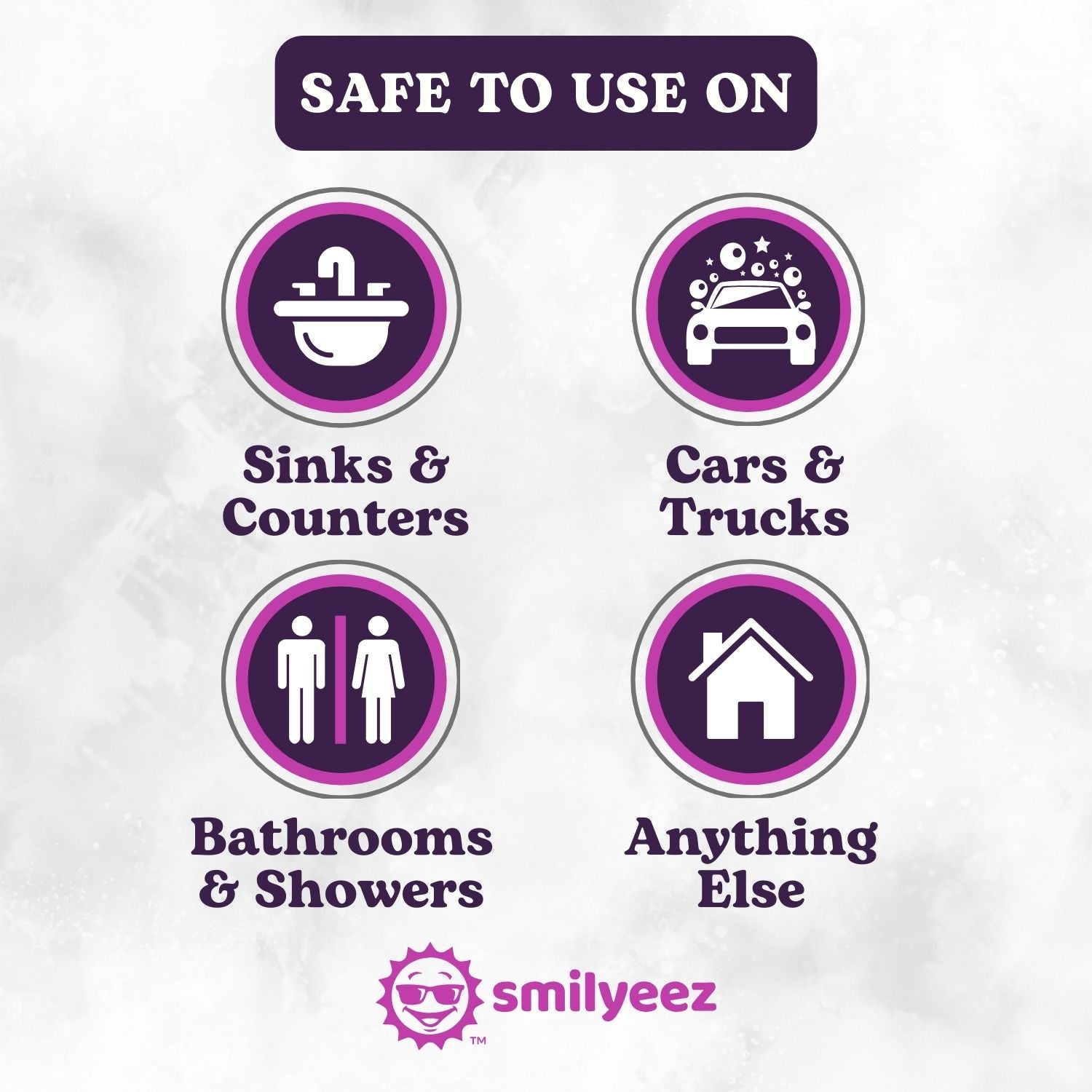 Smilyeez Double Size Scrub Moji Sponge 2-Pack