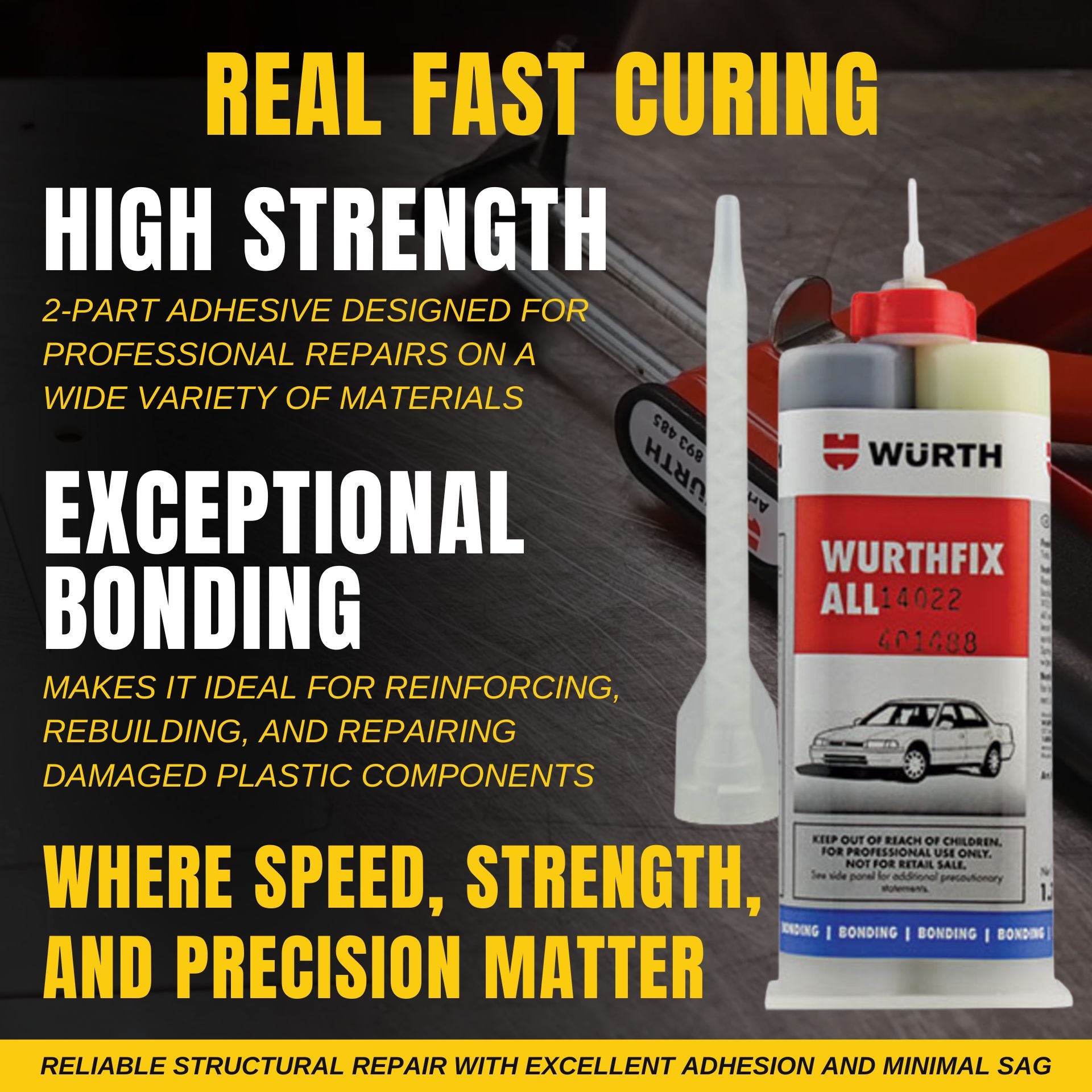 Wurth Fix All 2-Part Adhesive – 50  Infographic 