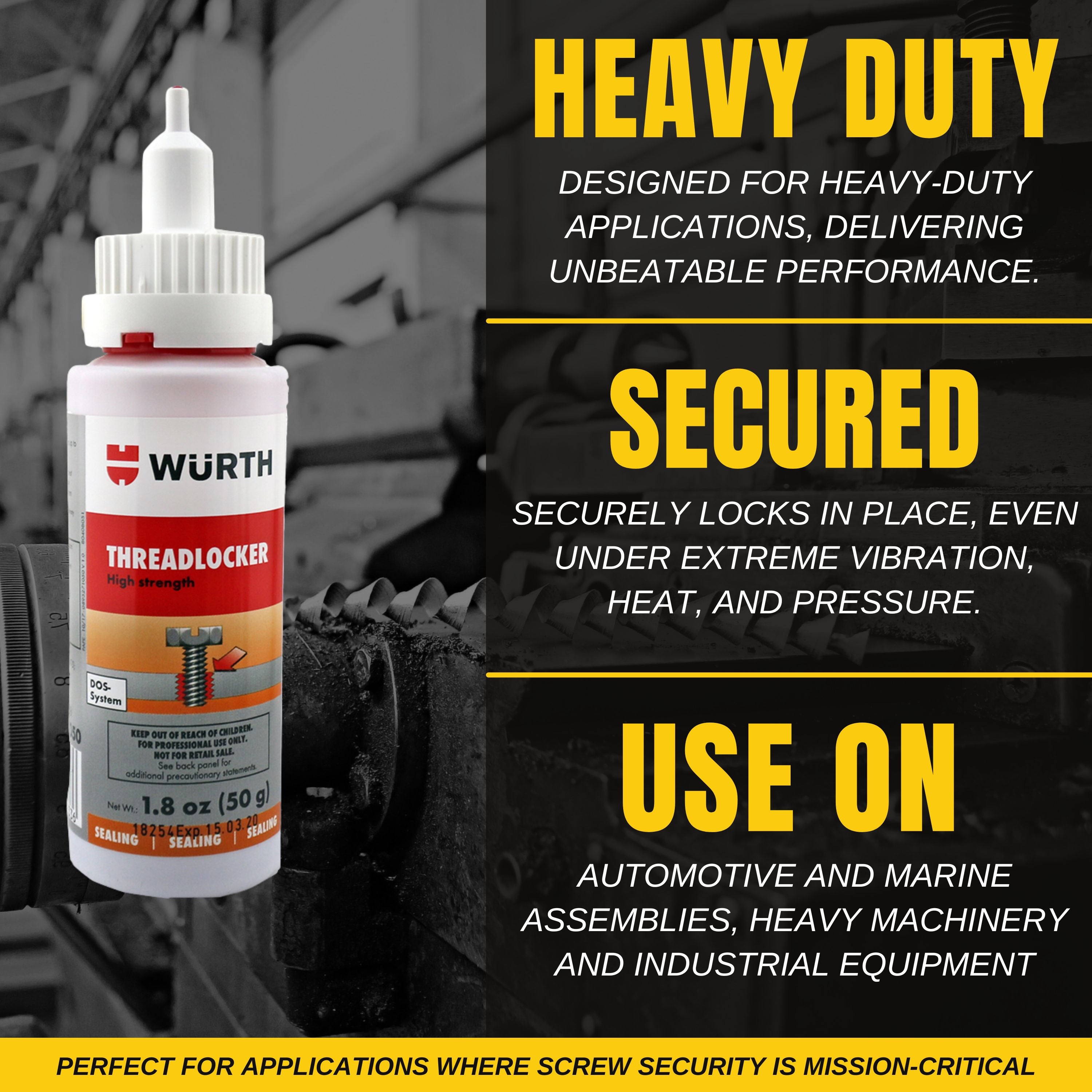 Wurth Red DOS ThreadLocker Infographic 2