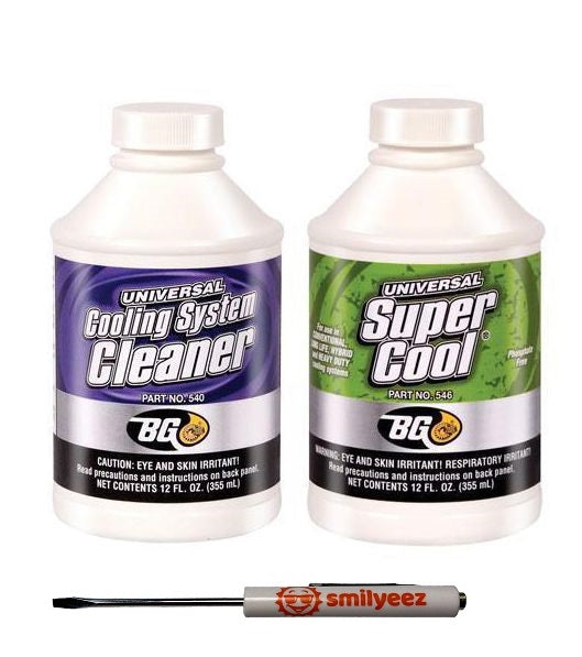 BG Products K5901 Cooling System Flush Coolant Service Kit