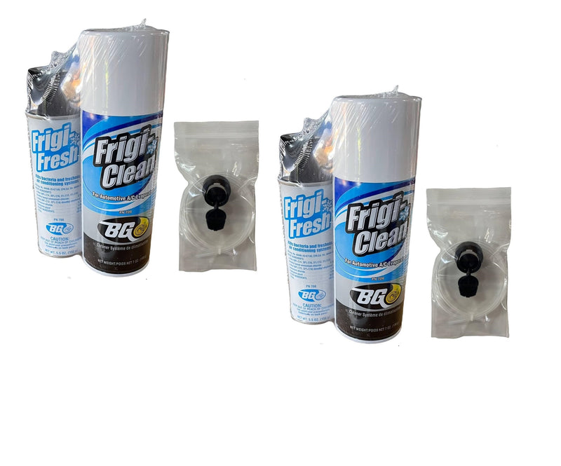 BG Frigi-Clean Aerosol AC Evaporator Cleaner And Frigi-Fresh Kit